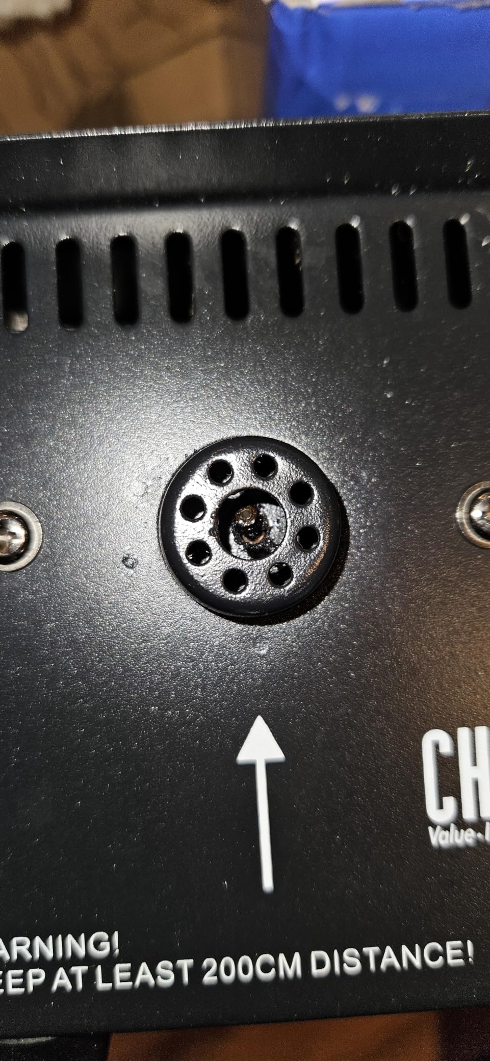 Chauvet Lighting Chauvet DJ 700 Hurricane Fog Machine, Black (H700) customer photo 1