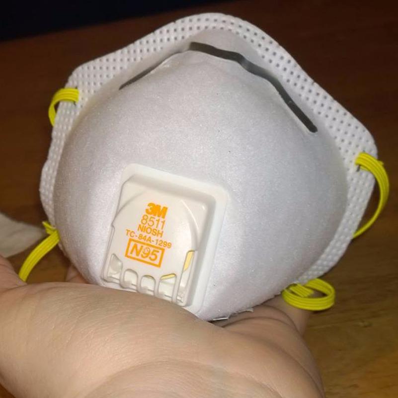 3M 8511 N95 Cool Flow Valved Respirator, 10-Pack customer photo 1