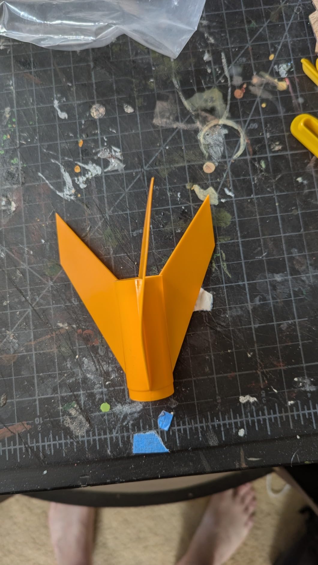 Estes Alpha III Rocket-Building Kit, Orange/Black customer photo 1