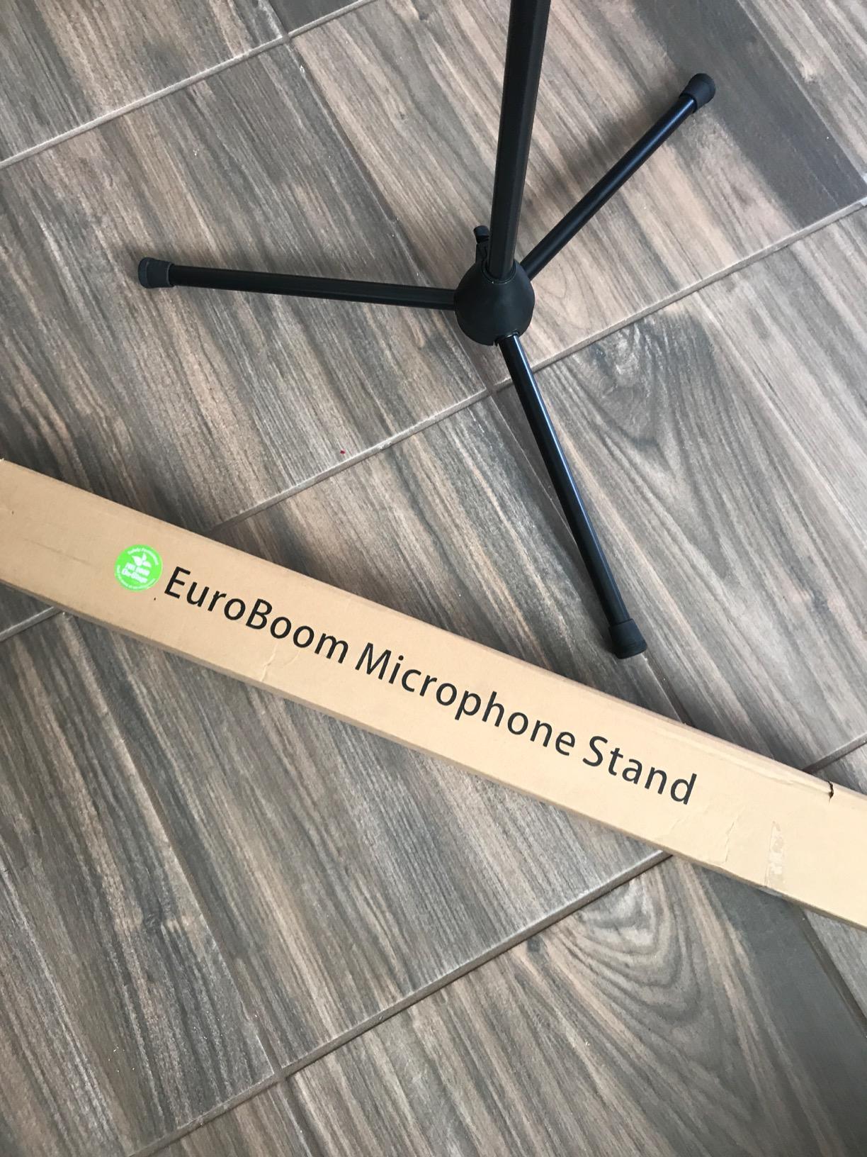 On-Stage MS7701B Euro Boom Mic Stand (For Vocal and Instrument Microphones) customer photo 1
