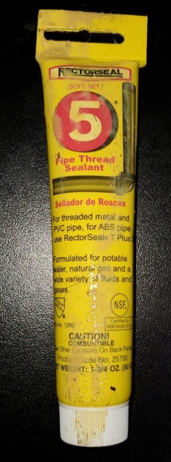 RectorSeal No. 5 25790 Pipe Thread Sealant, Lubricates & Protects Threads, Soft Setting, Slow Drying, & Permits Easy Breakout and Contains No Other Metals, 1.75 oz customer photo 2