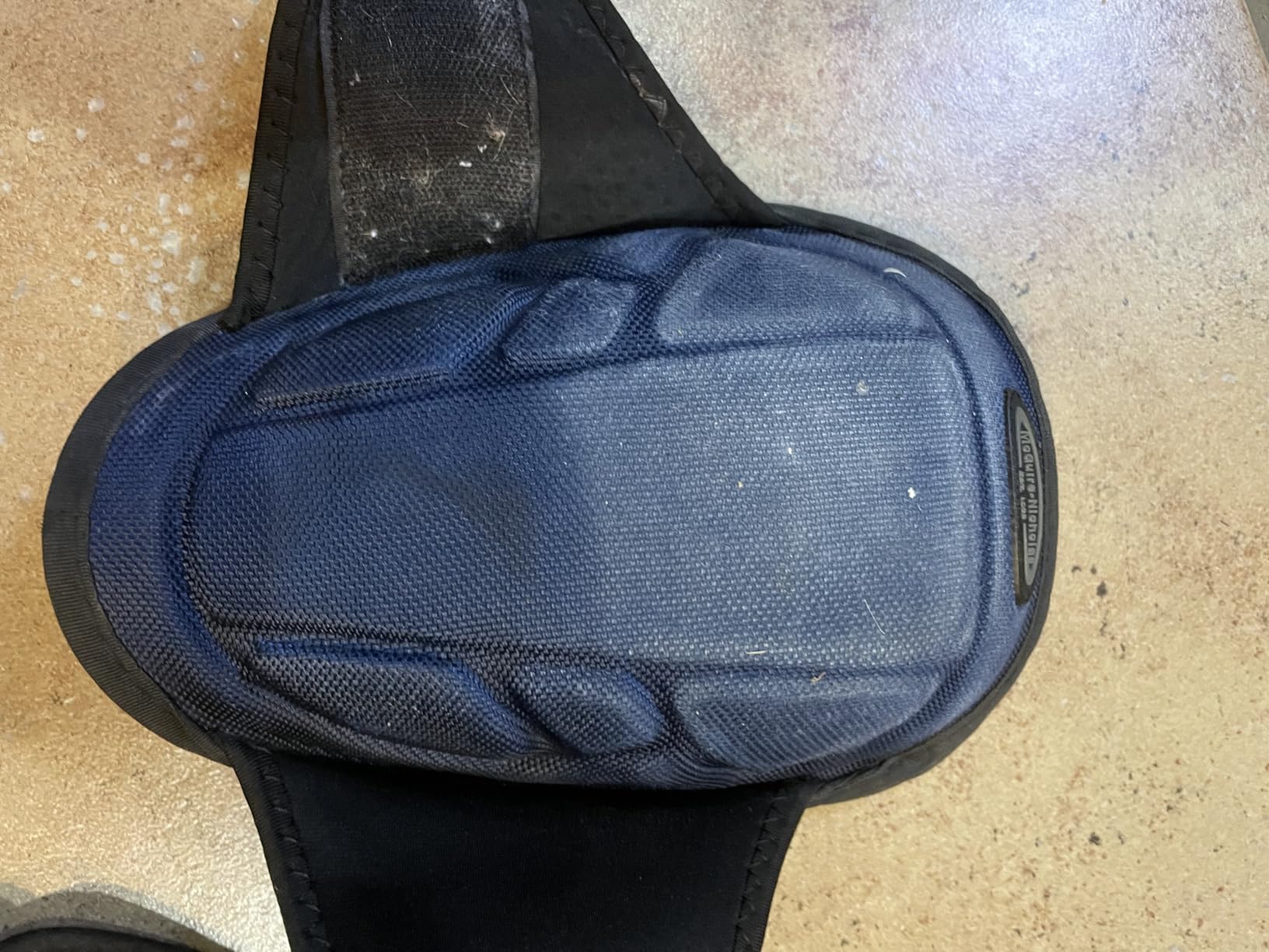 McGuire-Nicholas Gel Lite Flooring Pro Knee Pads, 1 Pair, Navy/Black customer photo 1