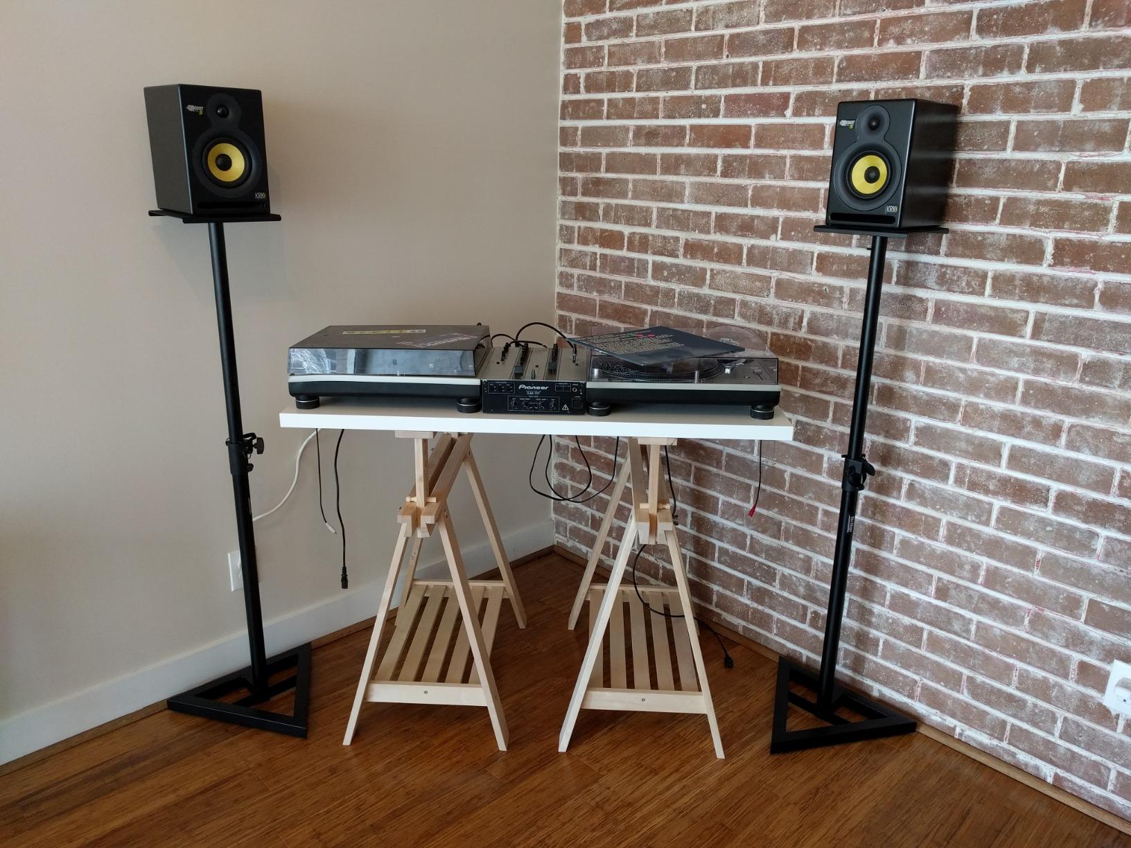 OnStage On Stage SMS6000 Adjustable Monitor Stands (Pair) customer photo 1