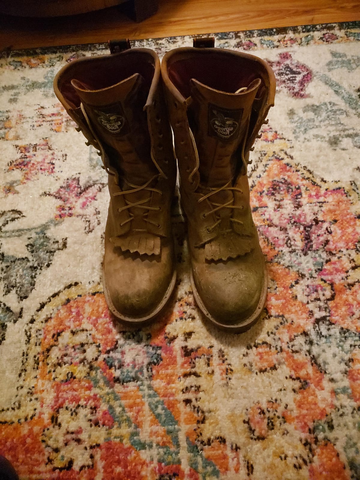 Georgia Boot Steel Toe GORE-TEX Waterproof 400G Insulated Logger Boot customer photo 1