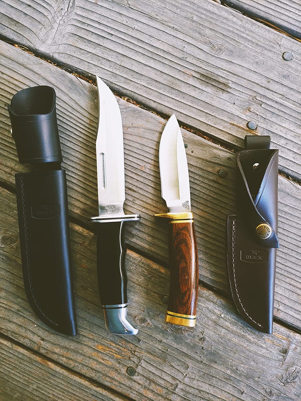 Buck Knives 192 Vanguard Hunting Knife with Sheath, DymaLux Handle, 6.3 oz customer photo 2