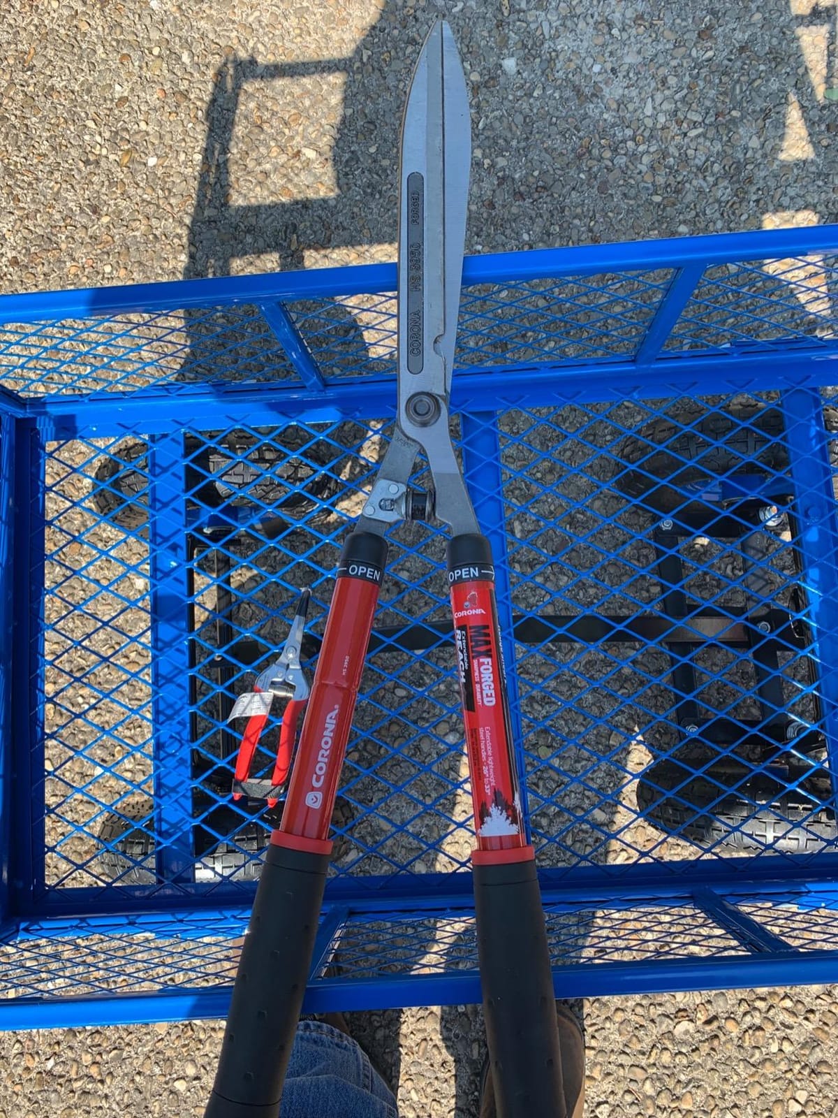 Corona Tools 10″ Extendable Hedge Shears – Telescoping Garden Trimmer For Hedges, Shrubs & Landscaping customer photo 1