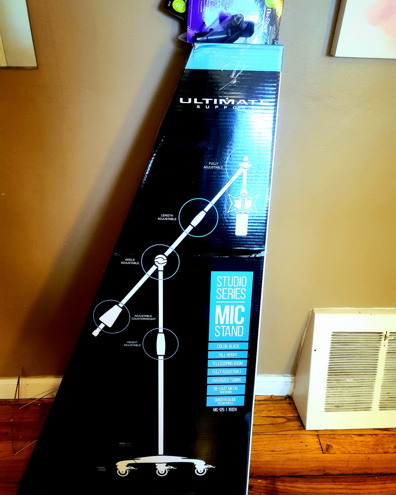Ultimate Support MC-125 Studio Series Mic Boom Stand customer photo 1