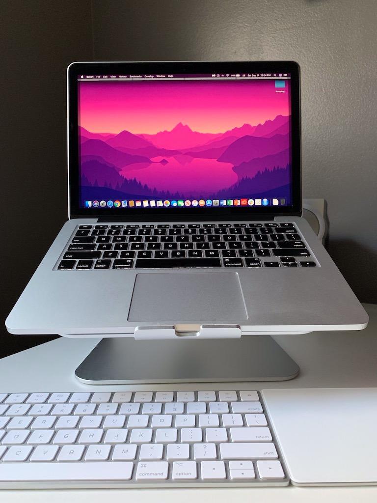 Rain Design mStand Laptop Stand (Silver, mStand) customer photo 2