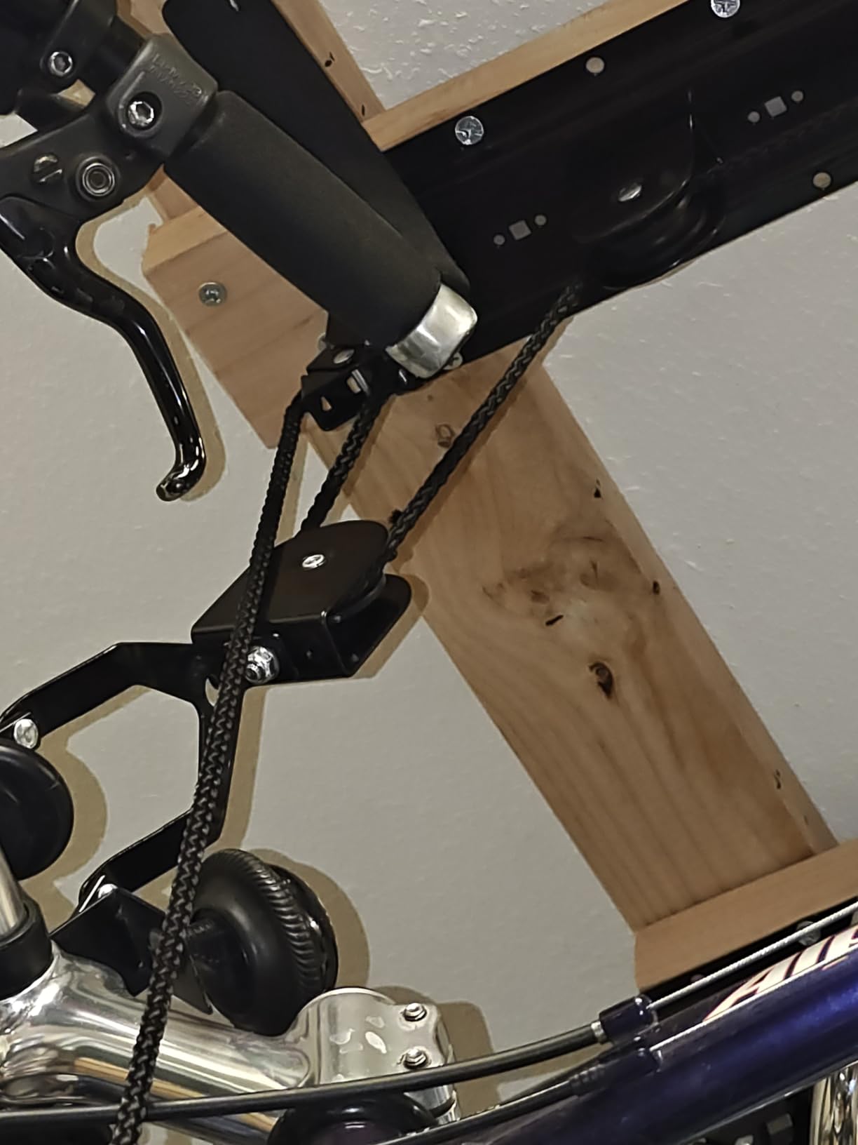 RAD Sportz Bicycle Hoist Quality Garage Storage Bike Lift with 100 lb Capacity Even Works as Ladder Lift Premium Quality customer photo 1