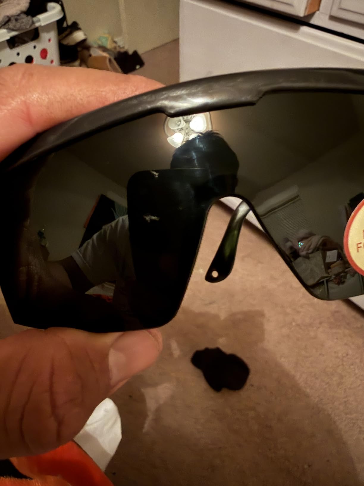 Cordova EJBIRUV5 Retriever Welder's Glasses, Black Frame, 5.0 IR Green Lens, 1-Pack customer photo 1