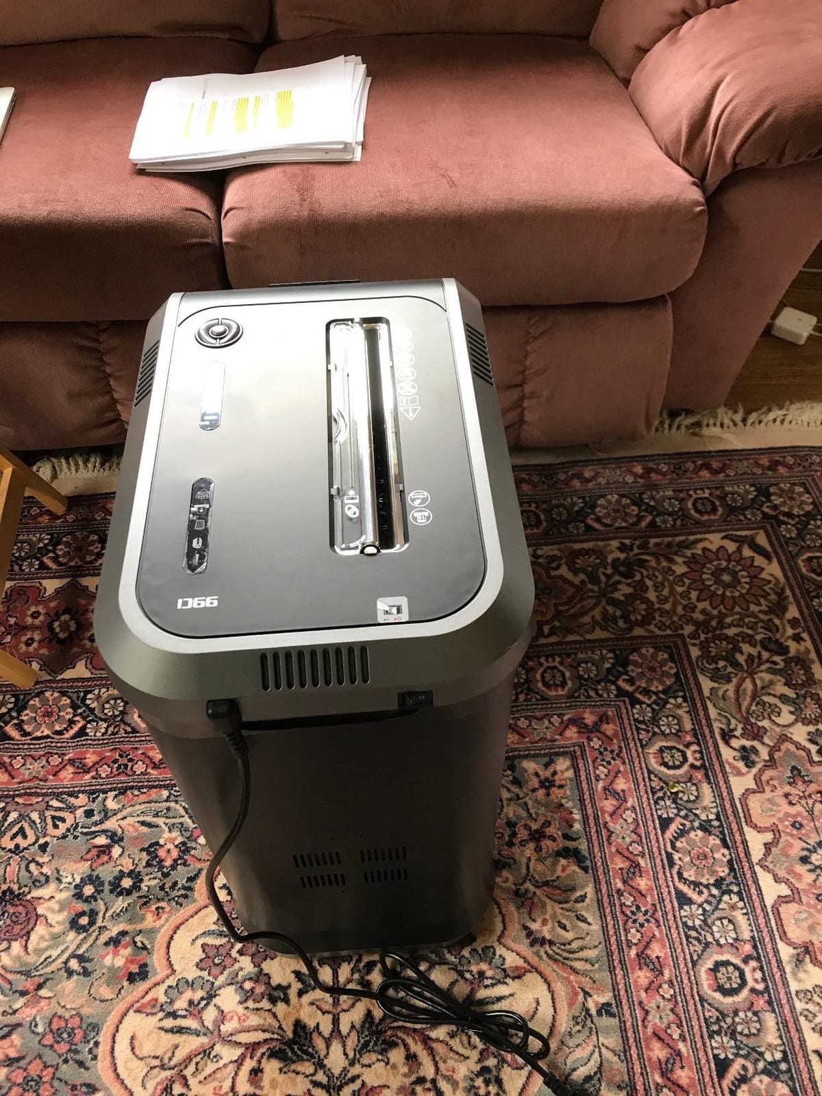 Fellowes Powershred 79Ci 16-Sheet 100% Jam-Proof Heavy Duty Crosscut Paper Shredder Machine for Office and Home, Black/Dark Silver 3227919 customer photo 1