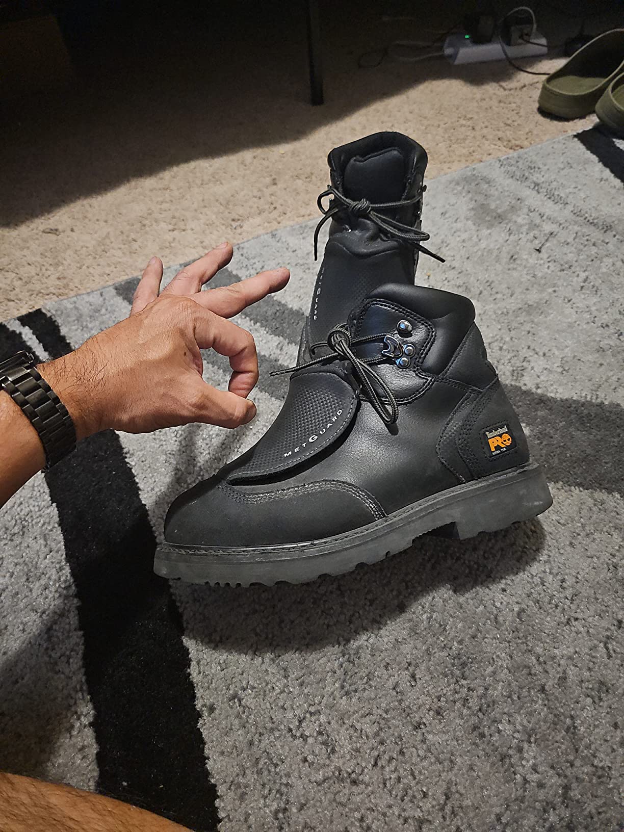 Timberland PRO mens External Met Guard 6 Inch Steel Safety Toe customer photo 1