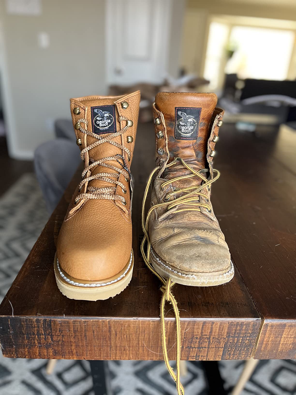 Georgia Boot Men's Wedge Work Boots customer photo 2