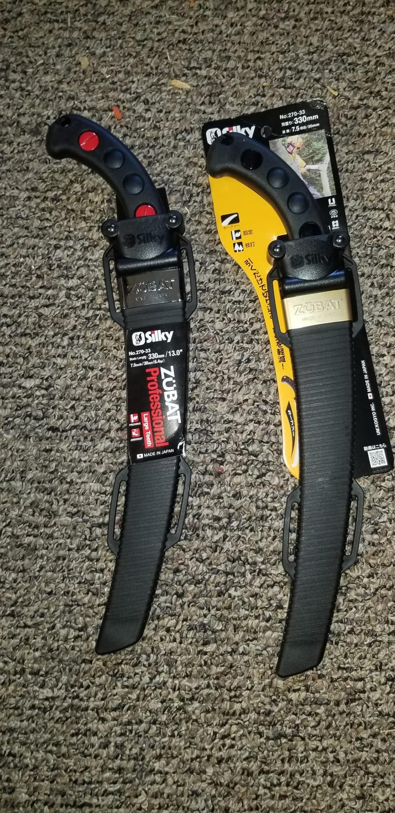 Silky ZUBAT Professional Curved Hand Saw 330mm Large Teeth (270-33) customer photo 1