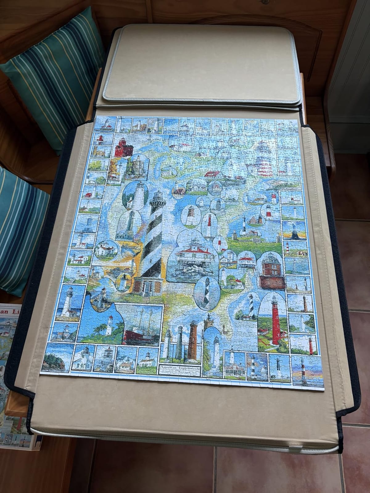 Jumbo, Puzzle Mates, Portapuzzle - Standard 1,500 Piece Jigsaw Storage Board Case, Jigsaw Puzzle Accessories, Puzzle Storage customer photo 1