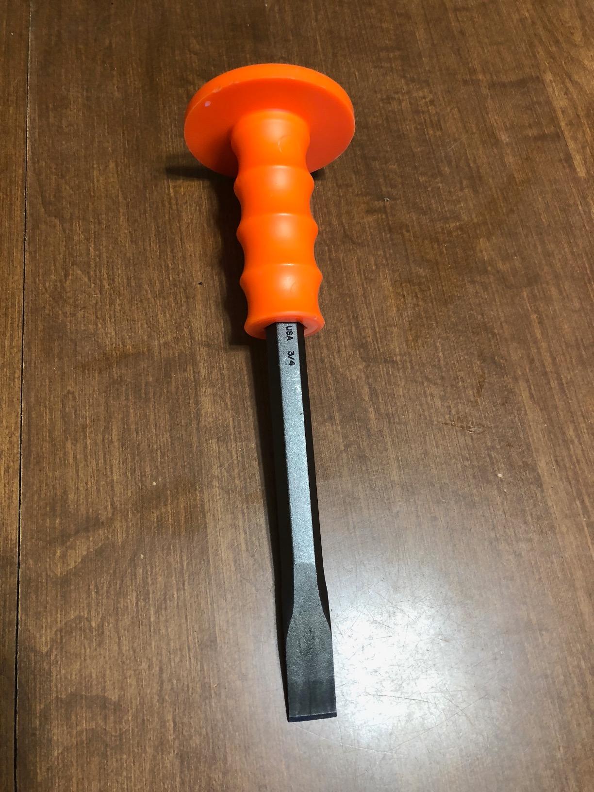Mayhew Tools 10605 Handguarded Cold Chisel, 3/4
