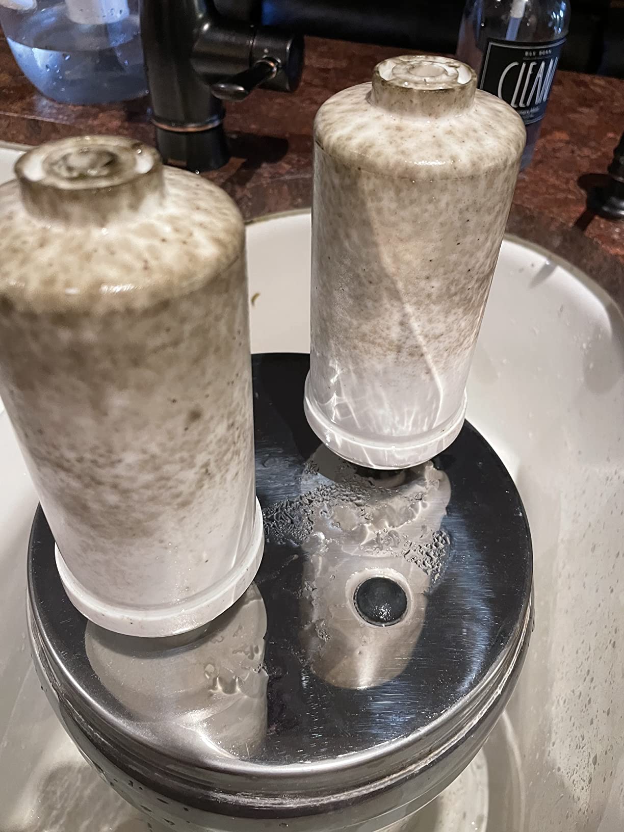 Crown Berkey Gravity-Fed Stainless Steel Countertop Water Filter System 6 Gallon with 2 Authentic Black Berkey Elements BB9-2 Filters customer photo 2