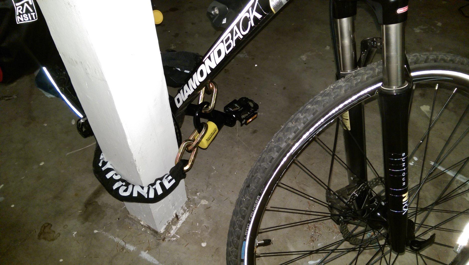 Kryptonite New York Fahgettaboudit 1410 Bike Lock Chain, 3.25 ft Heavy Duty customer photo 1