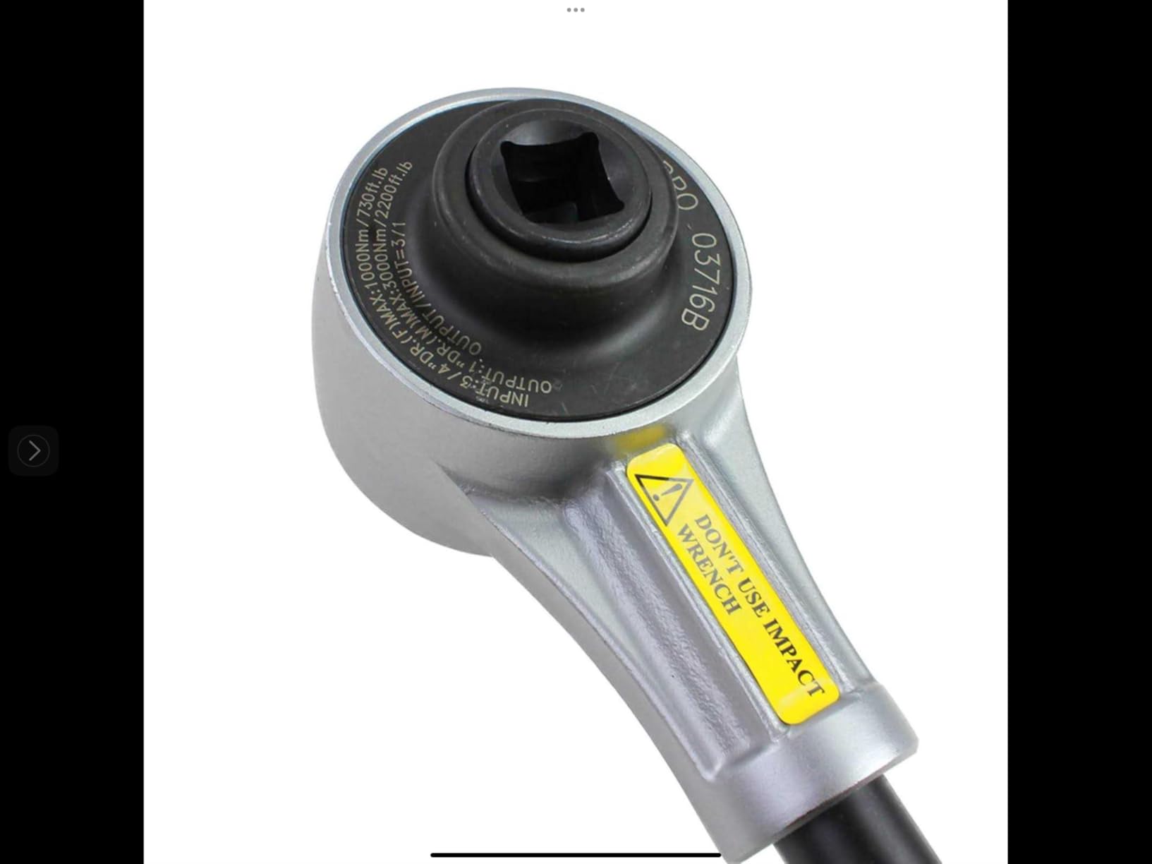 Neiko 03716B Professional Grade Torque Multiplier, 2200 Foot-Pound customer photo 1