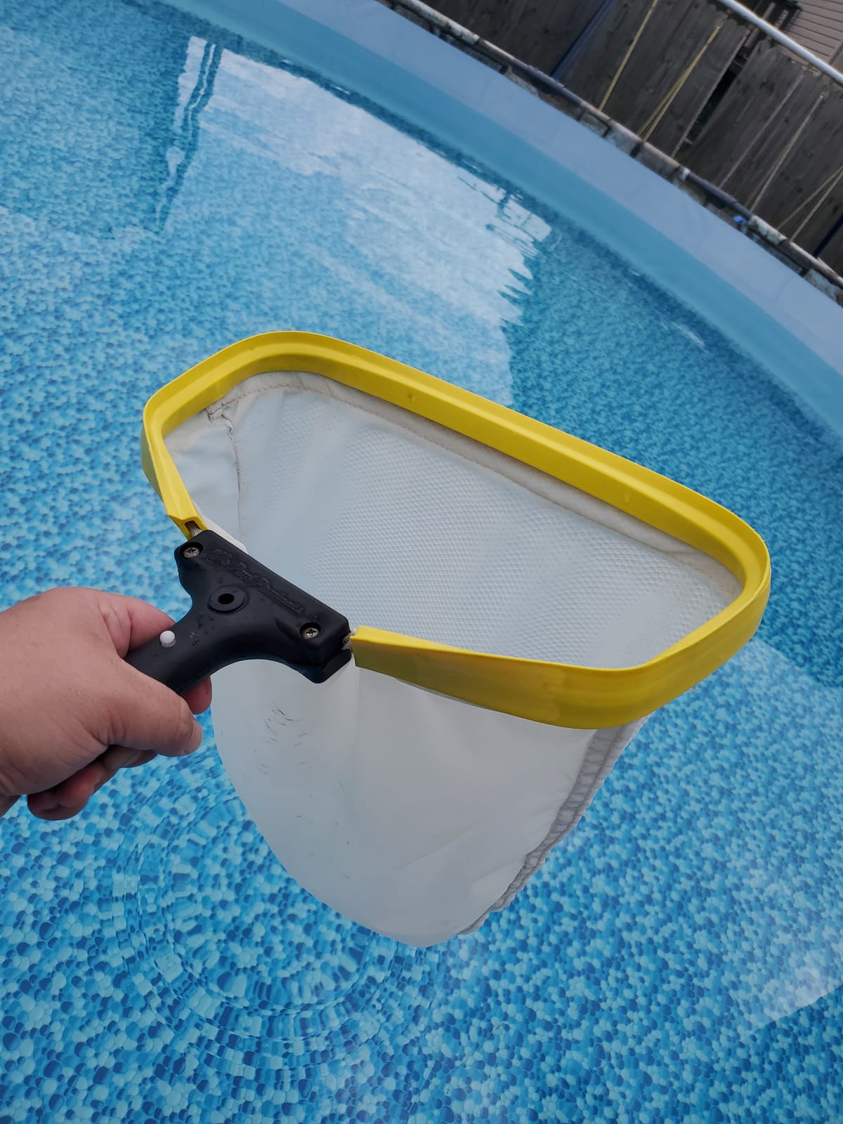Pool skimmer net -TK pool net-Sand/Silt by Triluca Pro Series customer photo 1