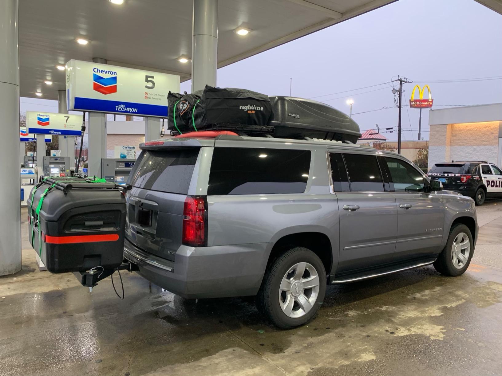 StowAway Max Hitch Cargo Box with Swingaway Frame | Black customer photo 1