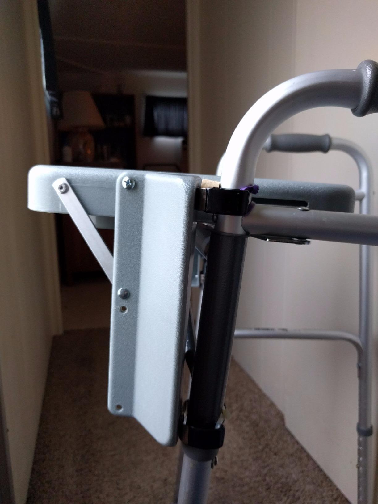 Drive Medical 10125 Walker Tray with Cup Holders, Gray customer photo 1