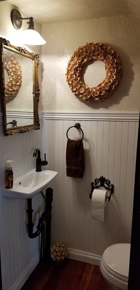 Renovators Supply Manufacturing Edgewood 20 in Wall Mounted Bathroom Sink, Easy Slip on Installation Heavy Duty Vitreous China, Glossy Finish customer photo 1