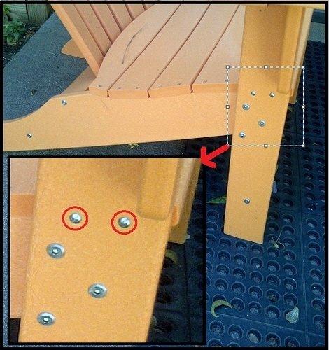 South Beach Adirondack Chair customer photo 1