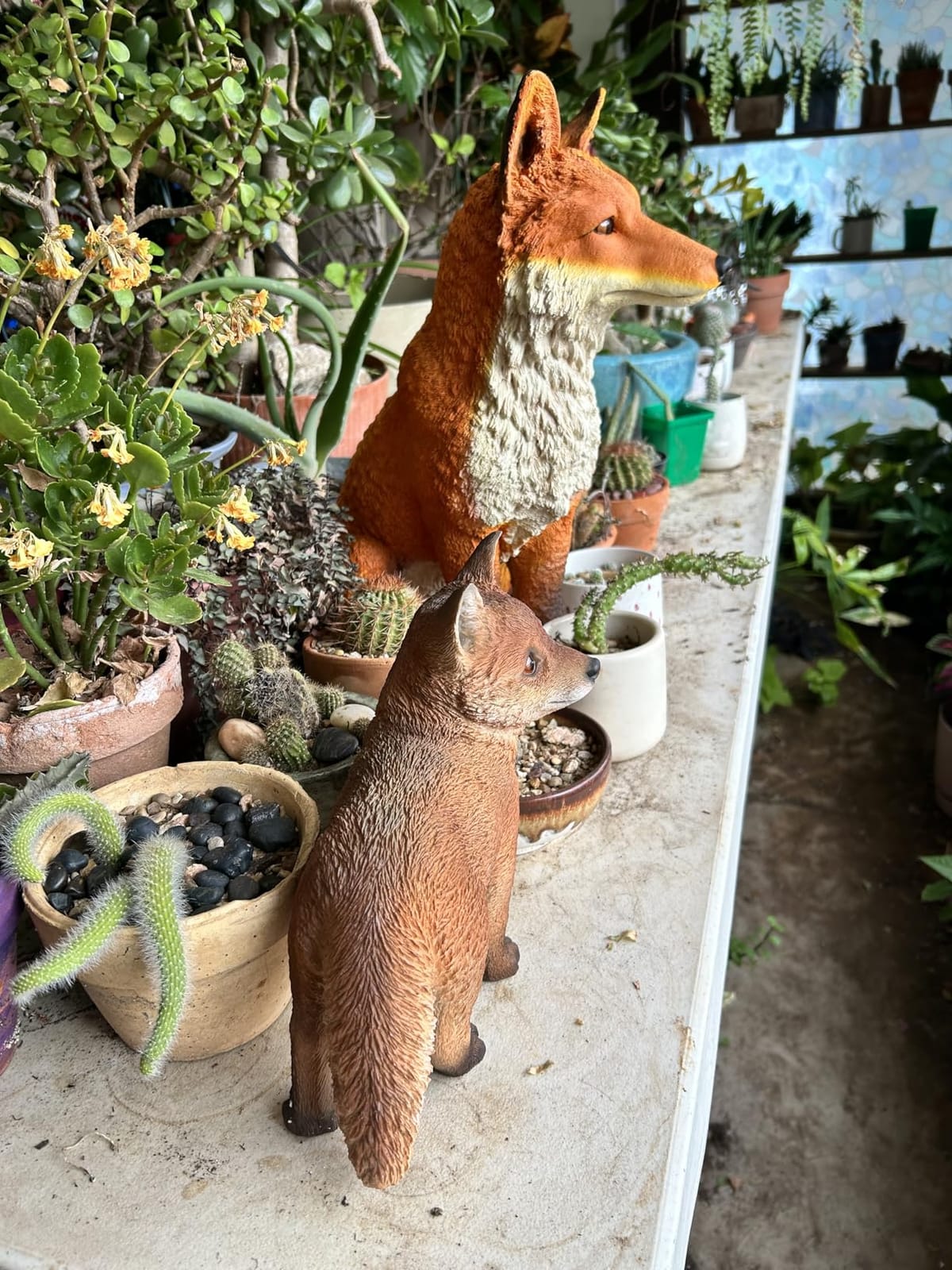 Design Toscano Simon The Woodland Fox Indoor/Outdoor Garden Statue for Patio, Pool or Lawn, 18 Inch Tall, Cast Stone Resin, Red Orange Paint customer photo 1