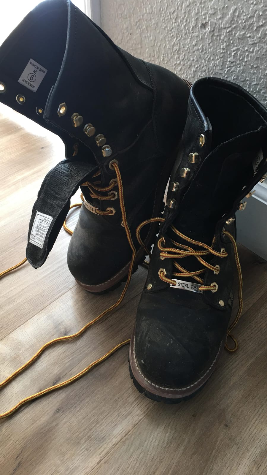 Ad Tec Mens 9 Inch Super Steel Toe Super Logger Boot customer photo 2