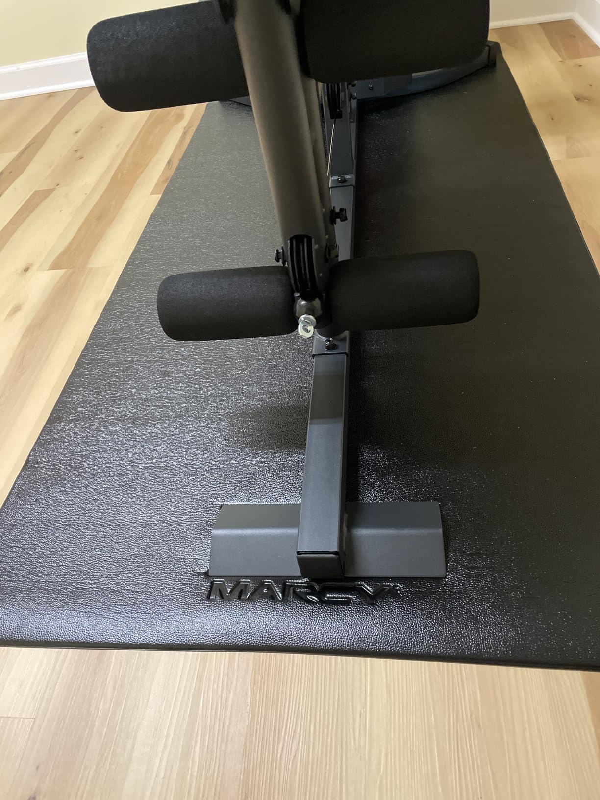 Marcy Fitness Equipment Mat and Floor Protector Compatible for Treadmills, Elliptical, Exercise Bikes, Stationary Cycles and Accessories customer photo 1