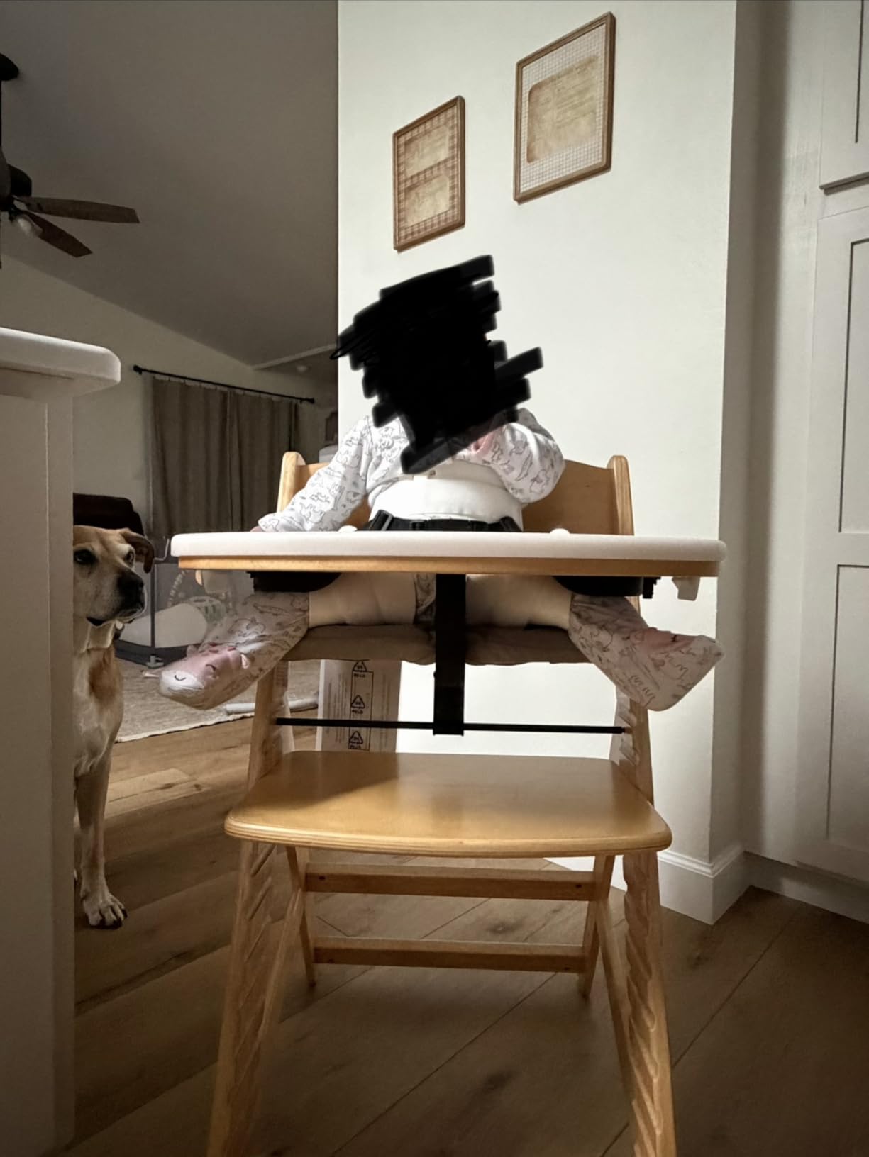 Keekaroo Height Right High Chair with Tray, Natural customer photo 1