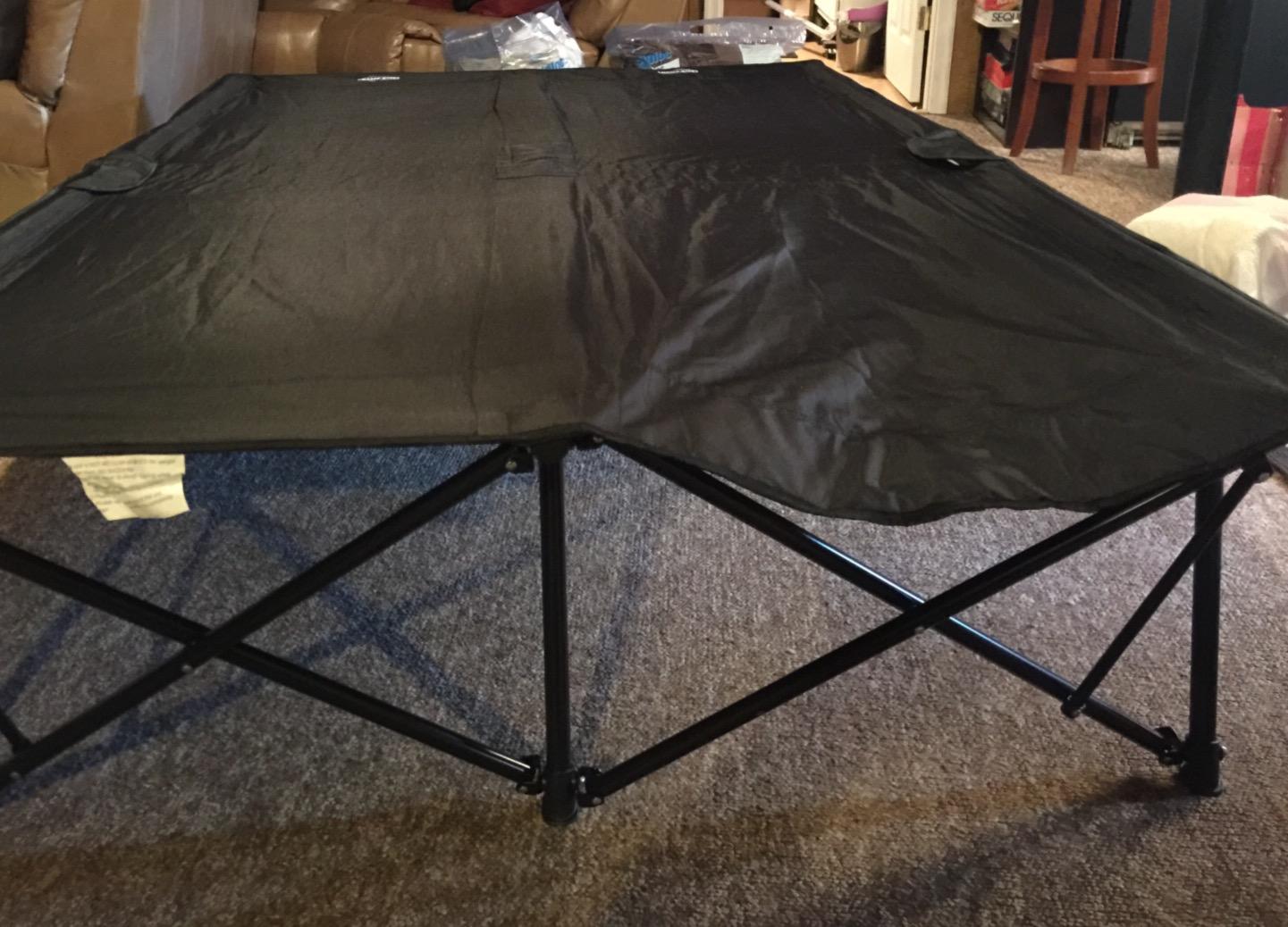 Kwik-Cot Tent Cot Double FC321, Folding Off The Ground Waterproof Camping Sleeping Bed with Rain Cover customer photo 2
