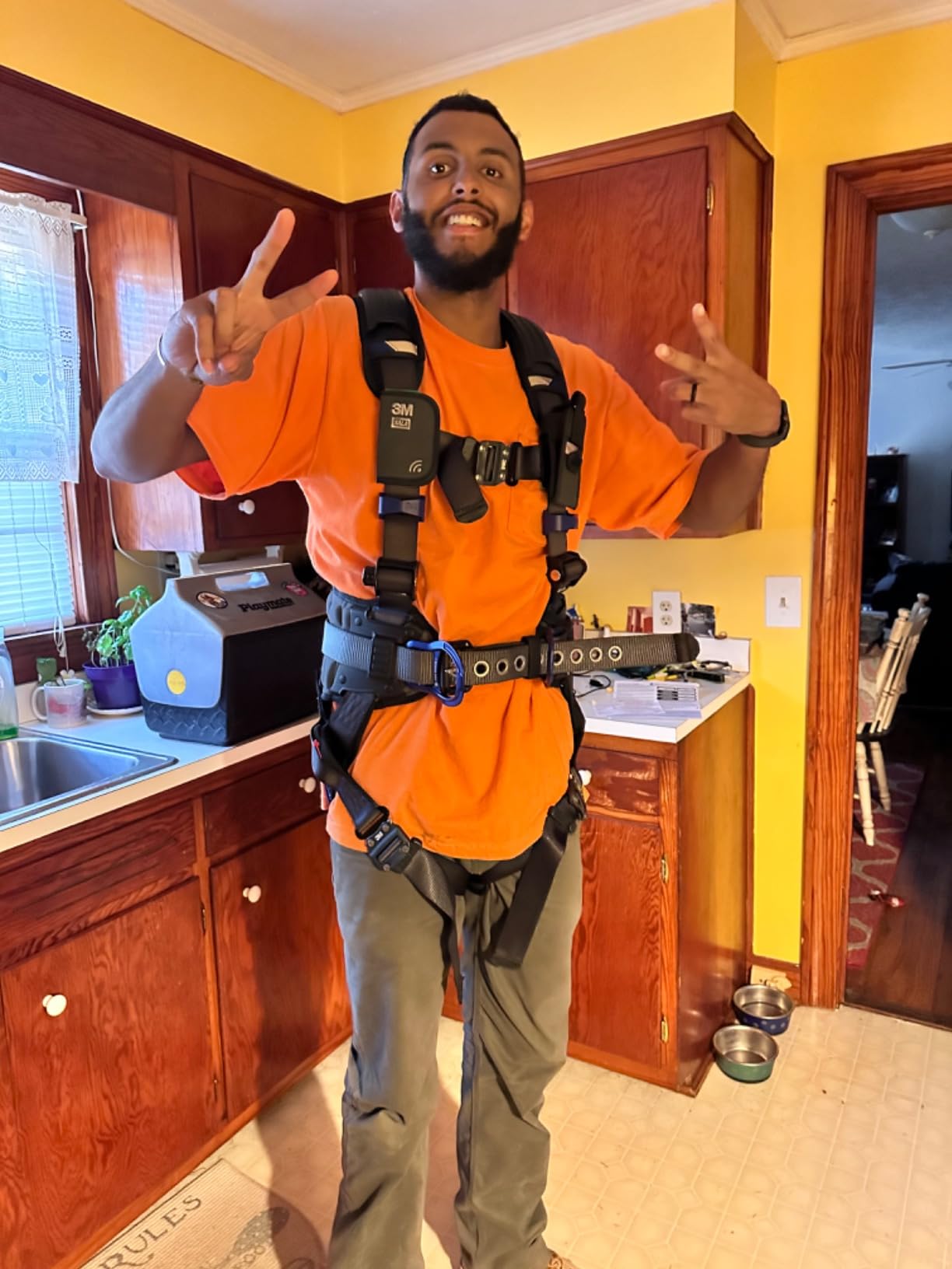 3M Comfort Construction Positioning Safety Harness customer photo 1