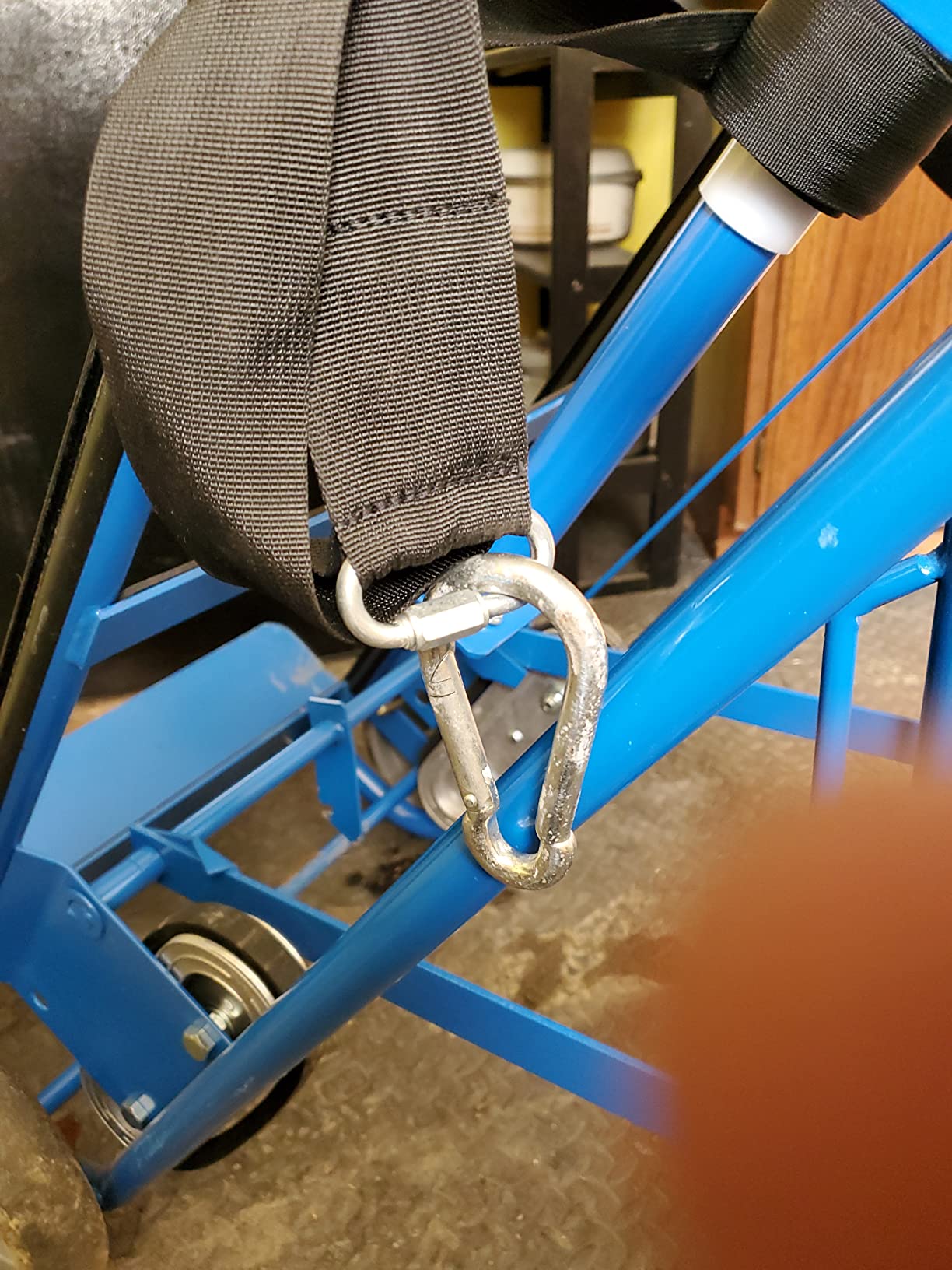 Vestil APPL-1200-66 Steel Ratchet Hand Truck, Swivel Rubber Wheels, 1200 lbs Load Capacity, 66