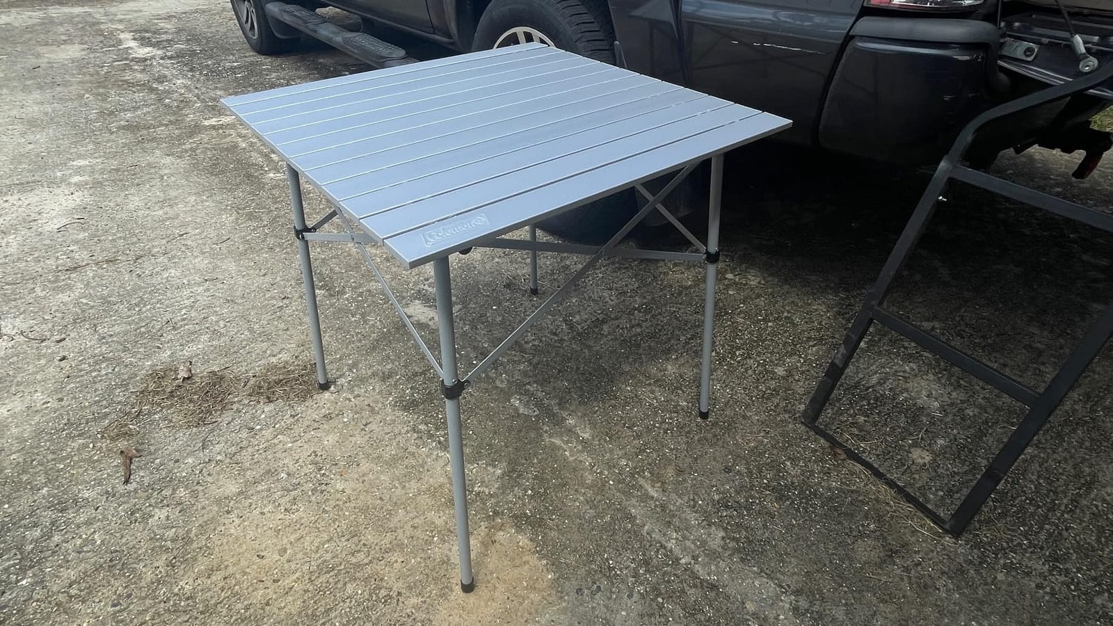 Coleman Outdoor Folding Table, Sturdy Aluminum Camping Table with Snap-Together Design, Seats 4 & Carry Bag Included, Great for Camping, Tailgating, Grilling, Hunting, Outdoor Dining & More customer photo 1