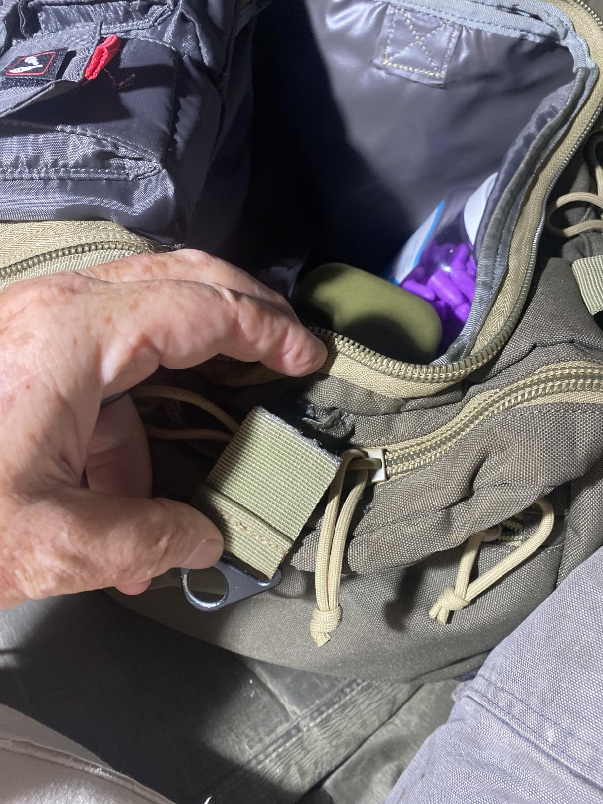 G.P.S. Sporting Clays Range Bag, Secure Ammo & Shooting Accessories Storage, Durable Waterproof Tactical Gear,Olive customer photo 2