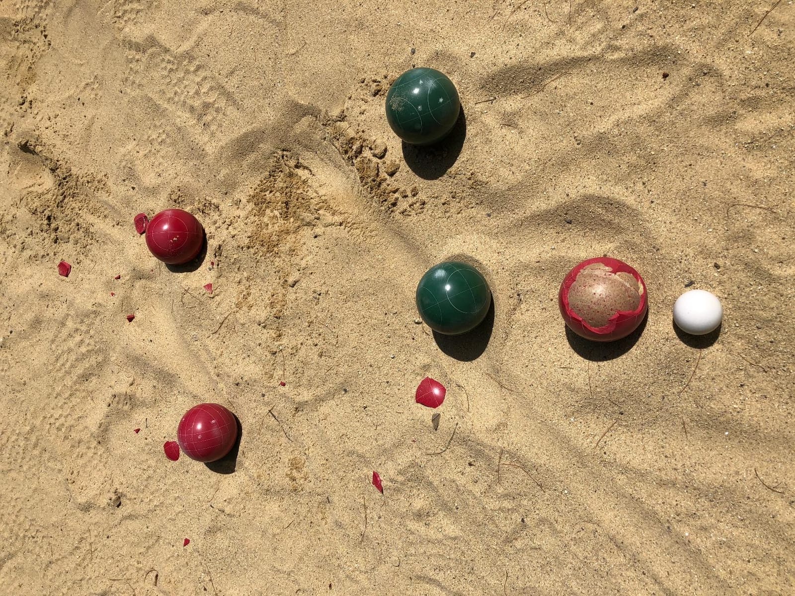 Trademark Games Bocce Ball Set Regulation Size Lawn Game customer photo 1