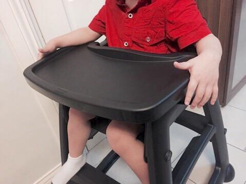Rubbermaid Commercial Products Sturdy High Chair, 33lb Capacity, Black, Pre-Assmbled Without Wheels, Stackable, Fits Under Table for Child/Baby/Toddler Seating customer photo 1