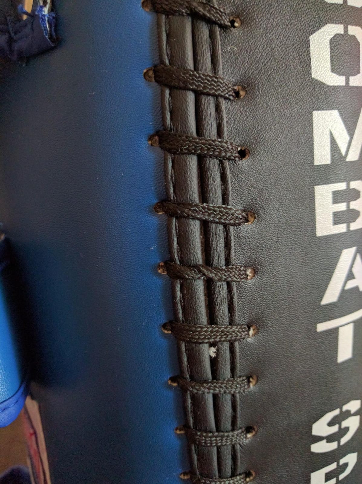 Combat Sports Leather Muay Thai Pads - MMA Striking Targets | Ultra-lightweight leather kick shields featuring Dome Air Technology customer photo 1