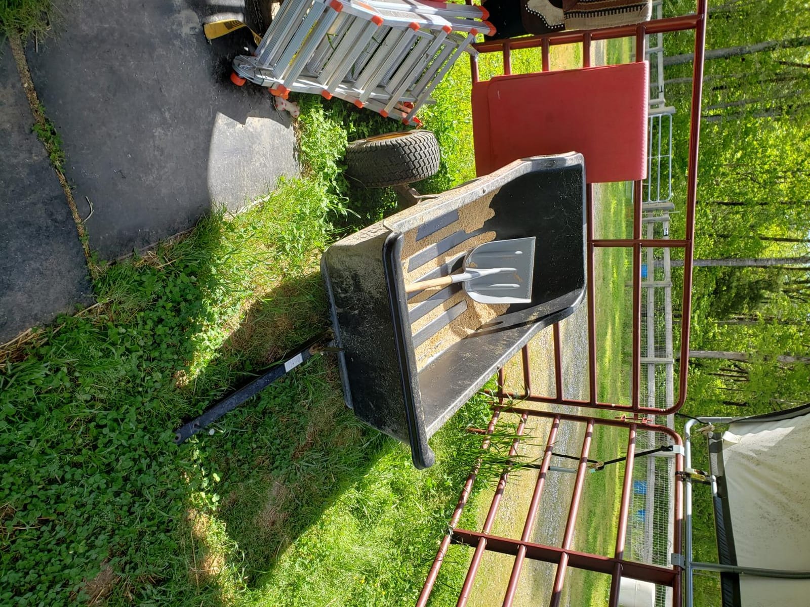Polar HD 1500 Utility Trailer, 1500 lb Capacity Heavy-Duty Poly Hauler customer photo 1
