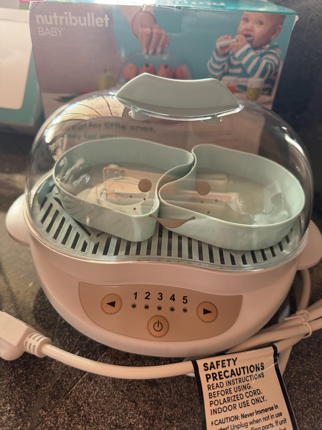 nutribullet Baby BSR-0801N Turbo Food Steamer customer photo 1