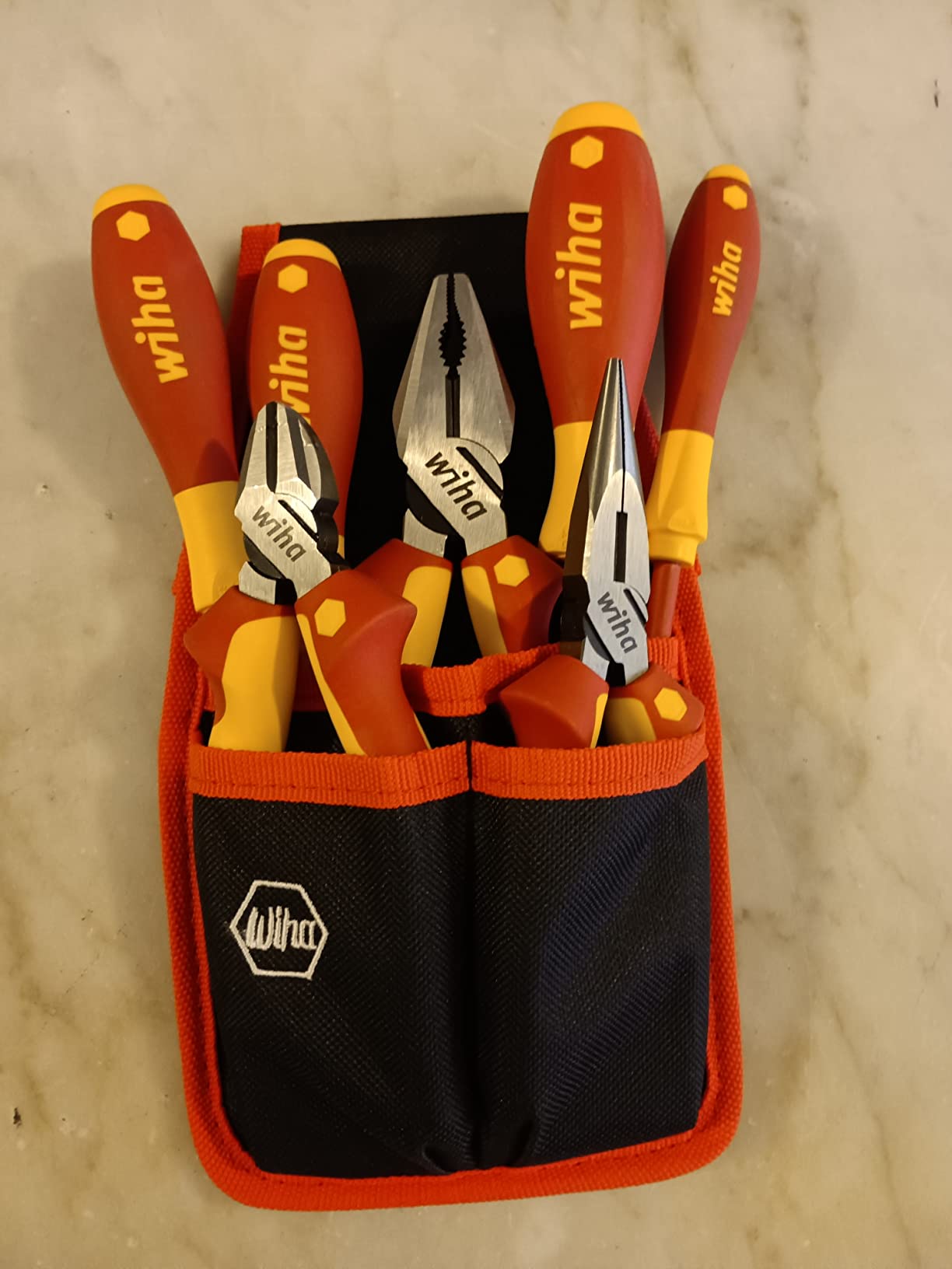 Wiha 32985 7 Piece Insulated Industrial Pliers and Screwdriver Set customer photo 2