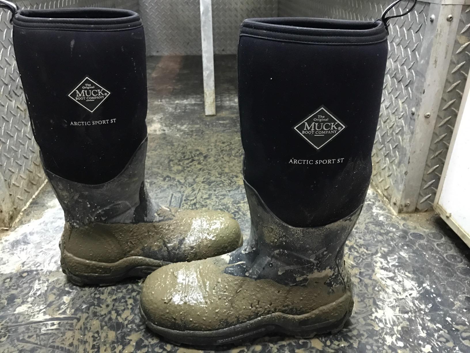 MUCK Arctic Sport Steel Toe Waterproof Insulated Work Boot customer photo 1