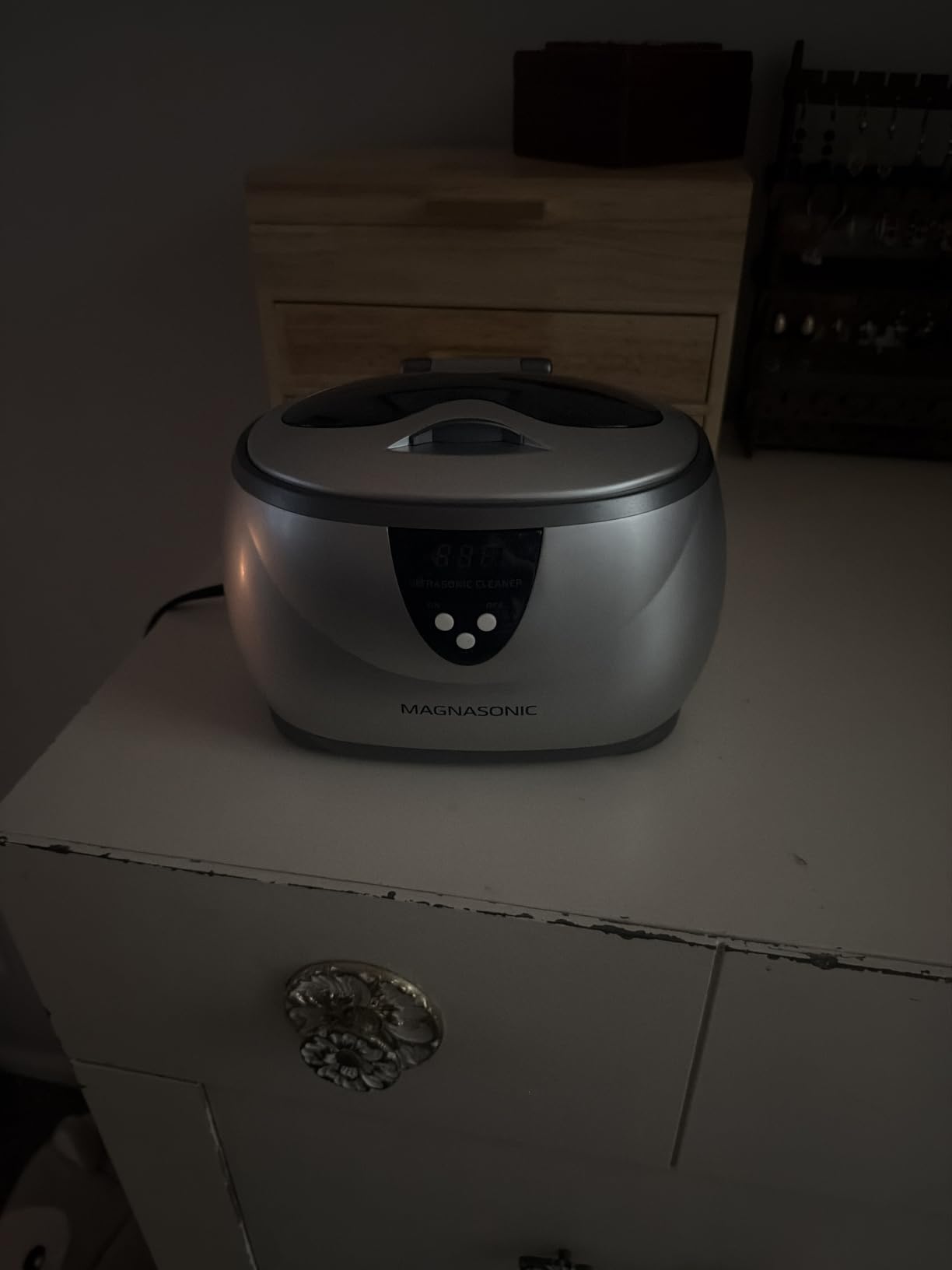Magnasonic Ultrasonic Cleaner - 20oz Stainless Steel Tank, Digital Timer, 5 Cleaning Modes, Ultrasonic Jewelry Cleaner for All Jewelry, Eyeglasses, Watches, Dentures, Retainers & More customer photo 2