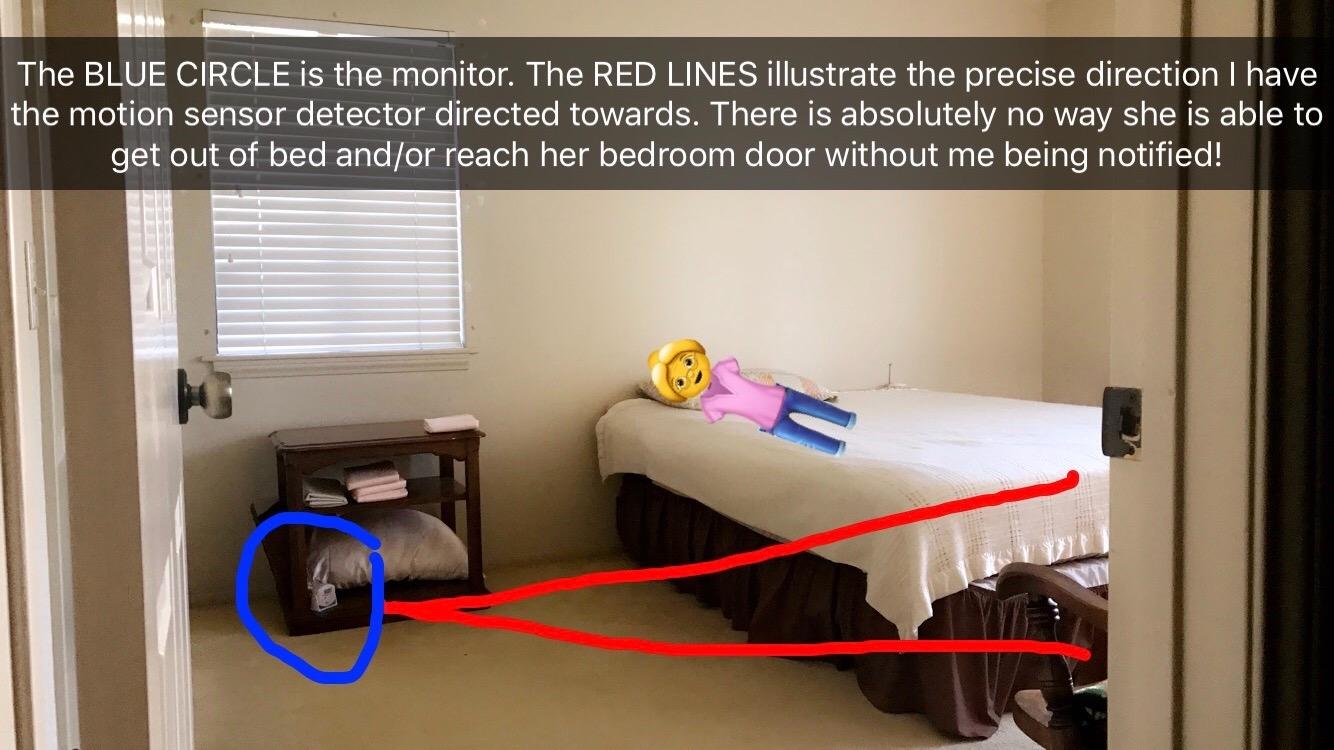 Smart Caregiver Wireless Motion Sensor Alarm System with Pager for Fall and Wandering Prevention | Mountable Motion Detector Alarm Alerts Medical Caregiver with Up to 300' Range | Bed or Door Movement customer photo 2