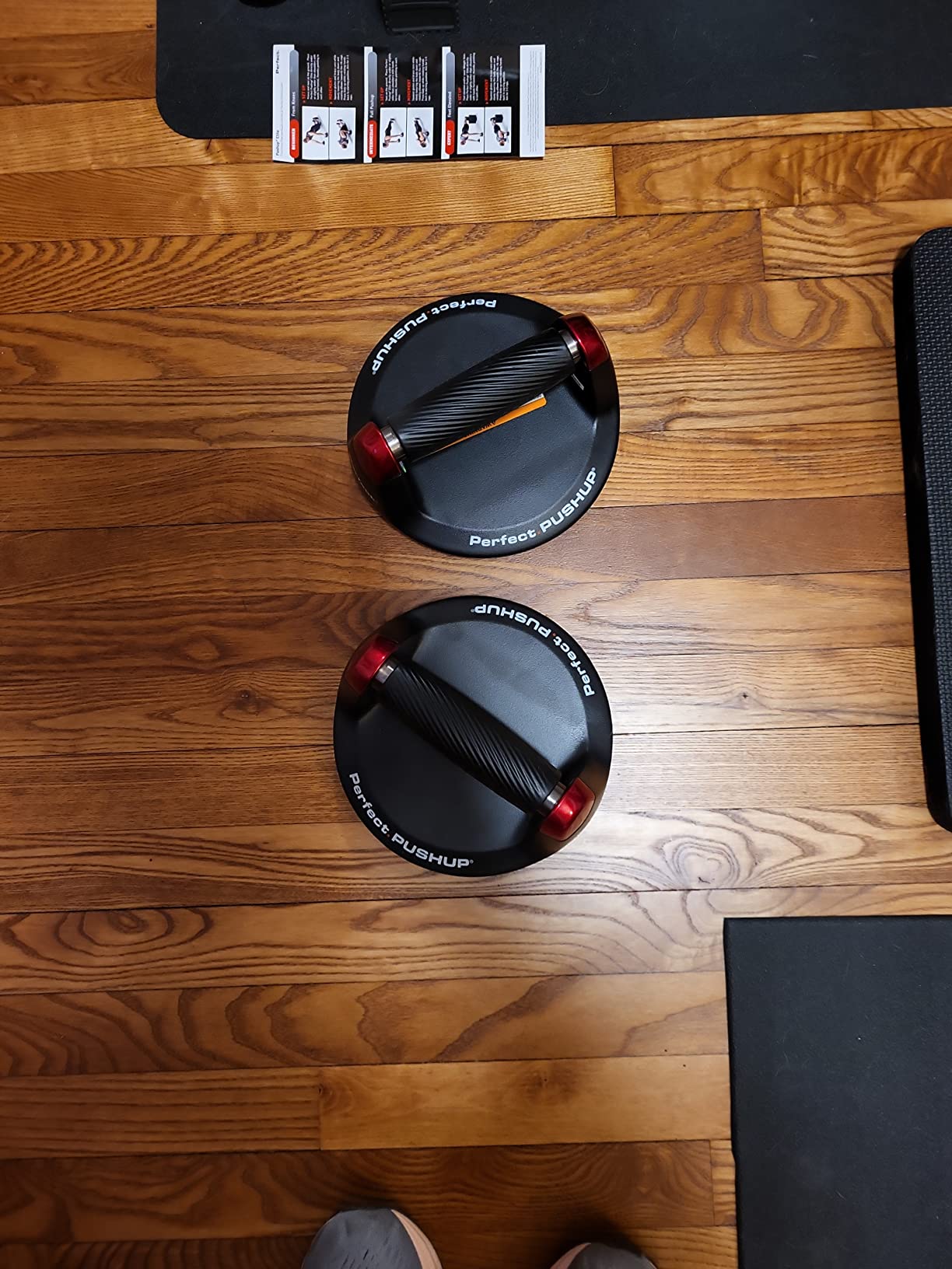 Perfect Pushup Elite - Rotating Handle Design with Steel Ball Bearings for Smooth, Effortless Handle Rotation - Ergonomic Grips, 8