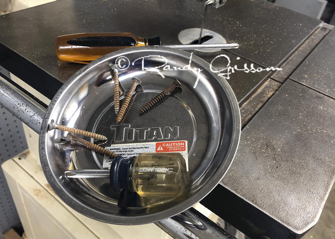 Titan 21264 5-7/8 Round Magnetic Parts Tray customer photo 1