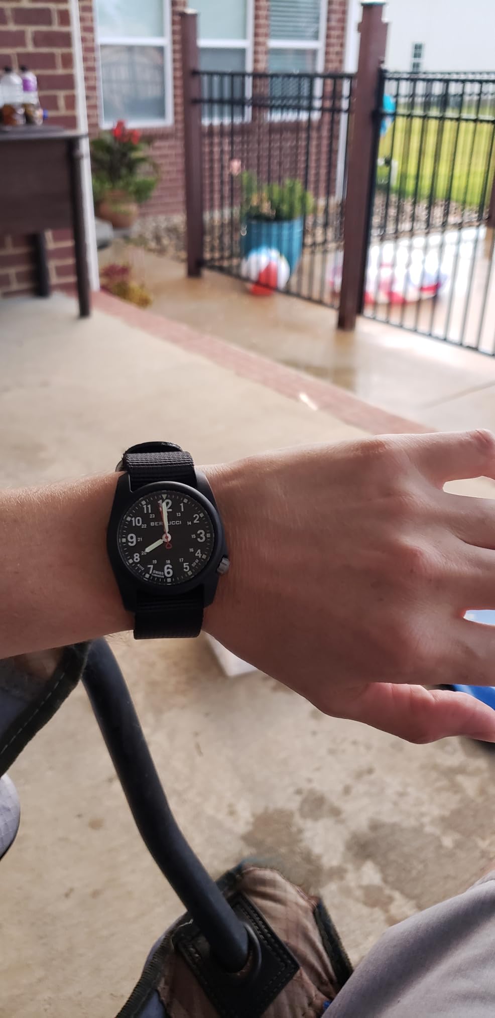 40 mm Field Watch - DX3 Field - Black Dial, Black Case, Black Nylon Band 11015 customer photo 2