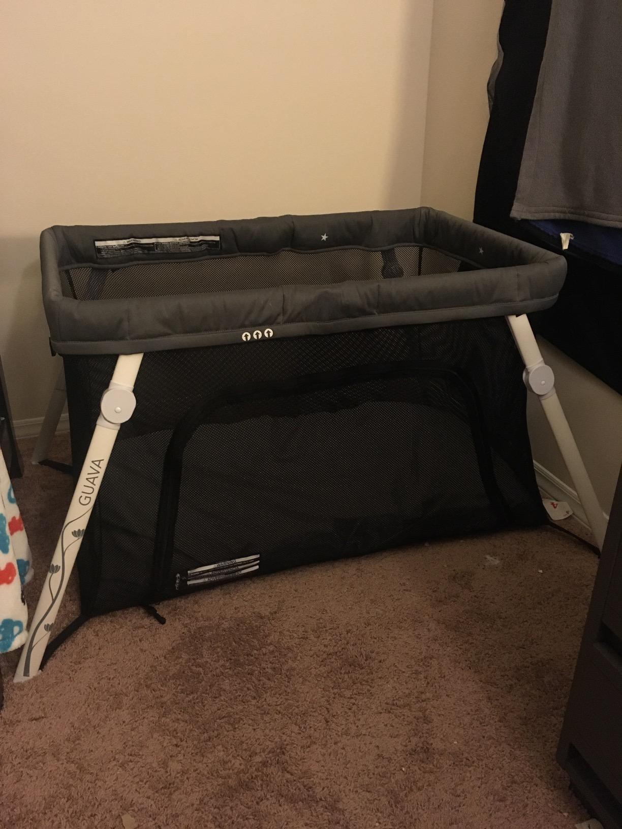Guava Lotus Travel Crib with Lightweight Backpack Design | Baby Travel Bed customer photo 1